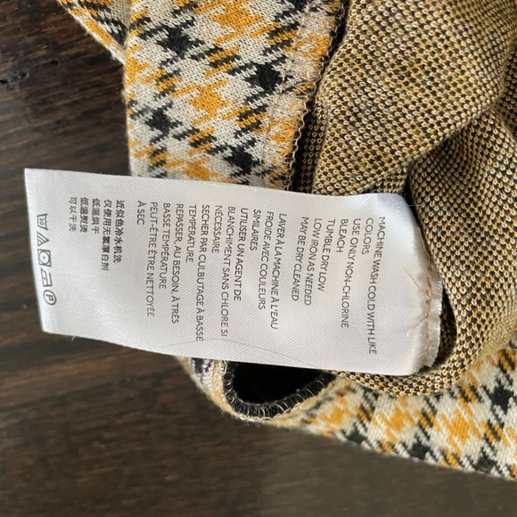 Urban Outfitters - Yellow Plaid Pants - Picture 8 of 9